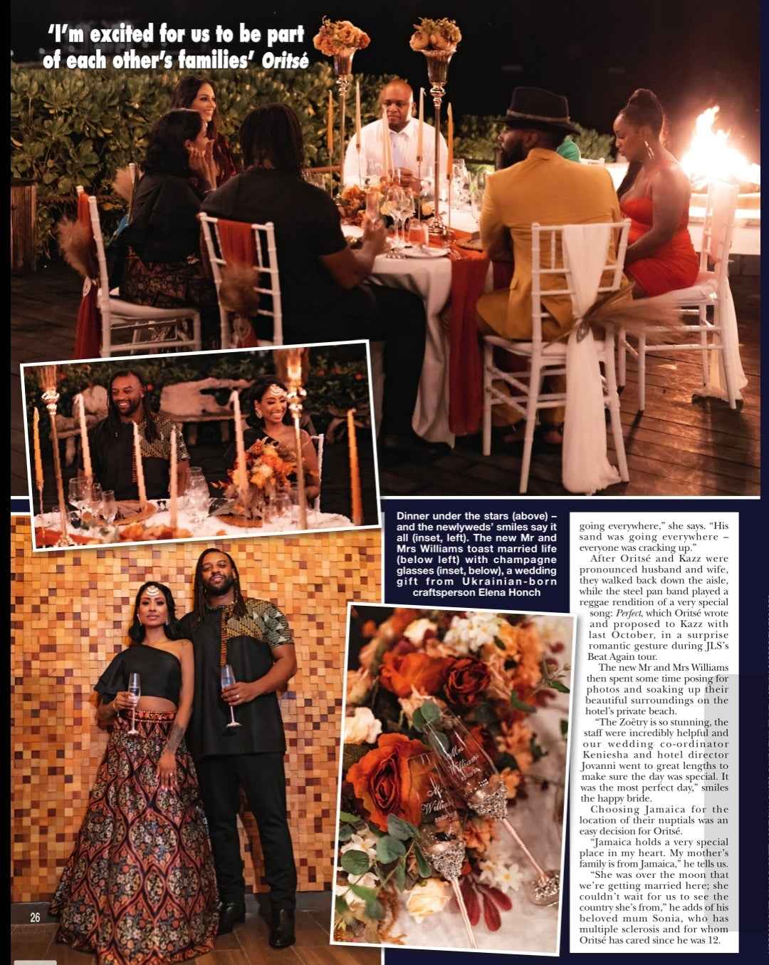 Lilly's Boutique London featured in HELLO magazine Lilly's Boutique