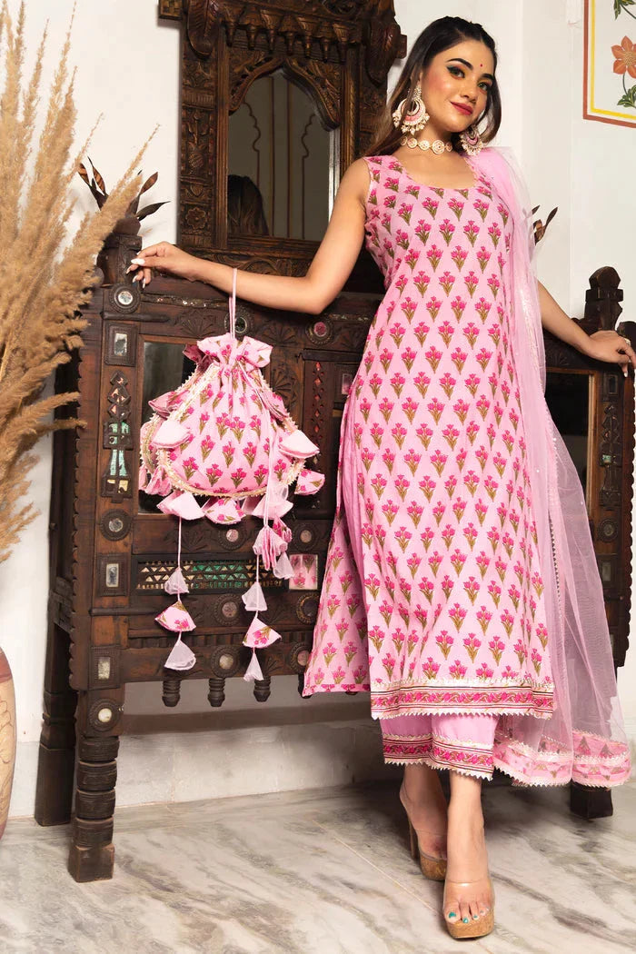 Pomcha Jaipur Suits Women Collection Lilly's Boutique London