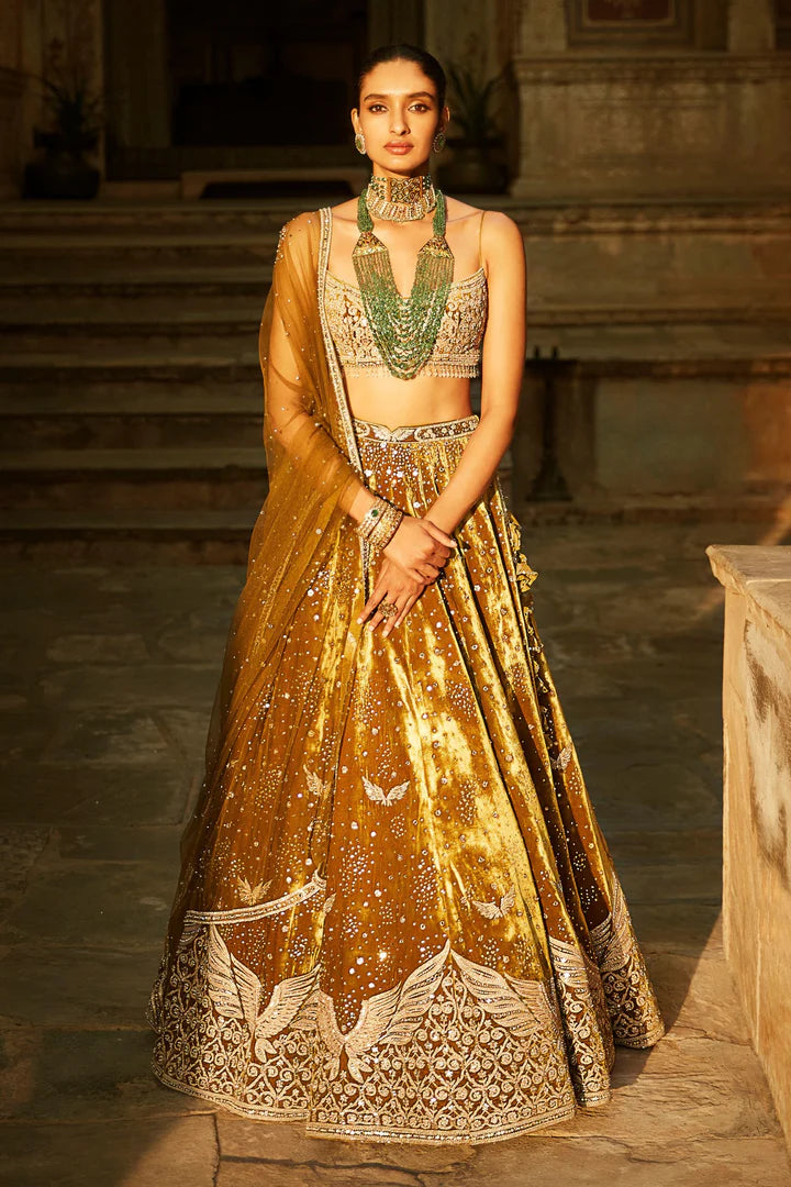 Matsya lehenga best sale